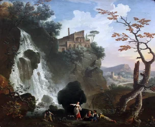 De villa van Maecenas in Tivoli